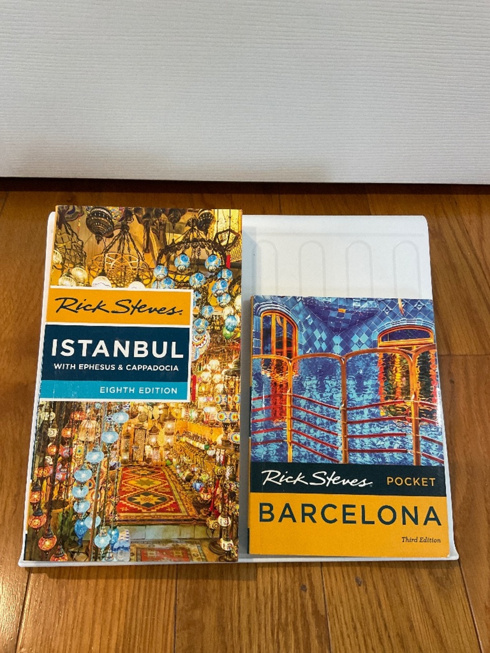 Set of 2 Rick Steves Pocket Barcelona and Istanbul (with Ephesus and Cappadocia)